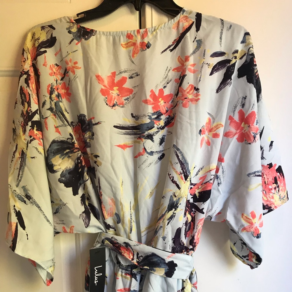 Dreamy Light Blue Romper, LuLus Online Boutique